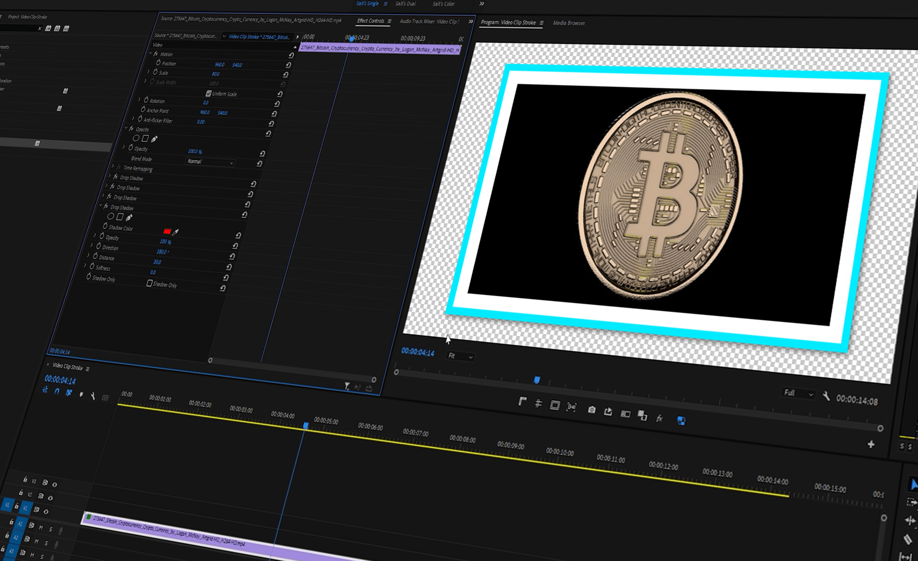 How To Add a Stroke to Video Clips in Premiere Pro