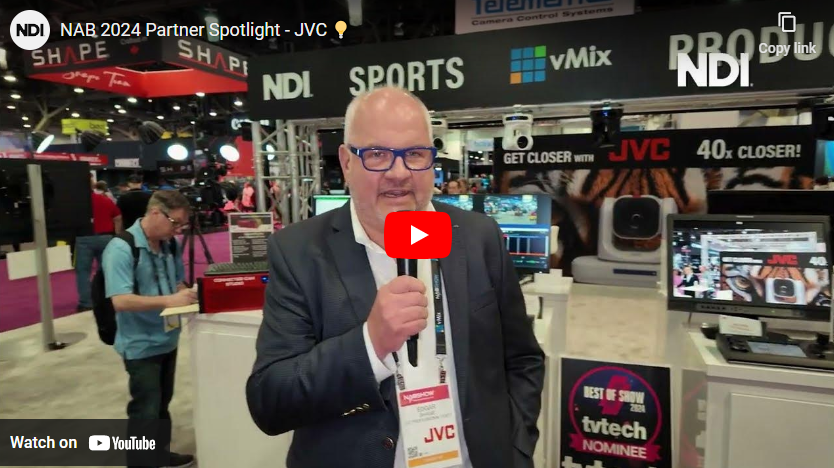NDI Partner Spotlight – JVC