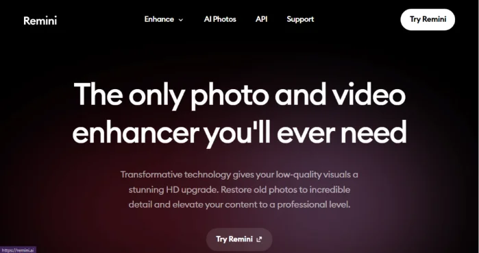 Best AI Photo and Video Enhancer Tool 2024
