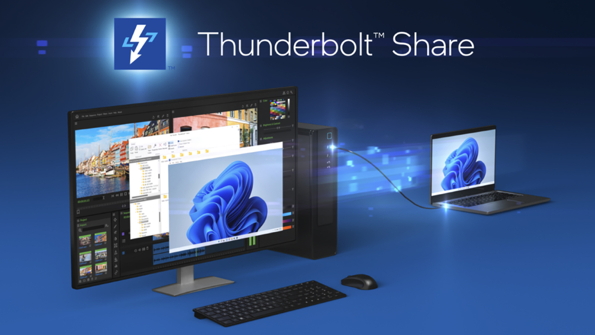 Intel Announces Thunderbolt Share for PC-to-PC File and Device Sharing