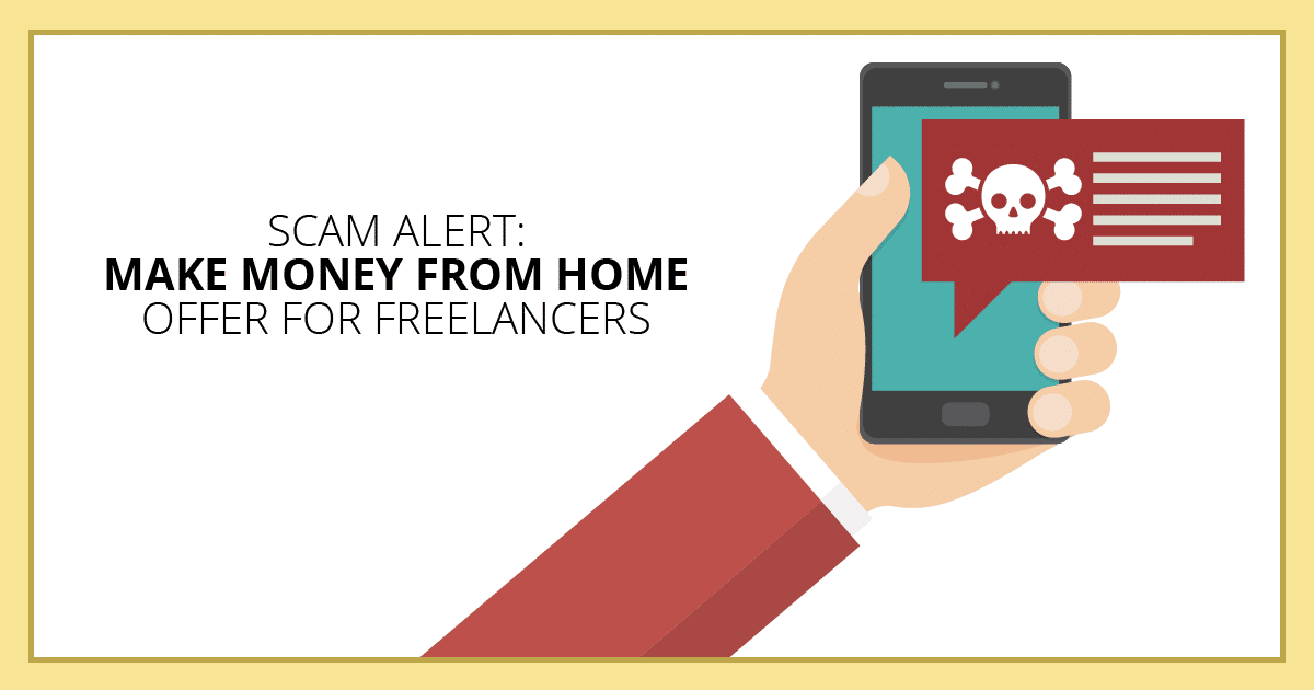 Beware of this Make Money from Home Scam