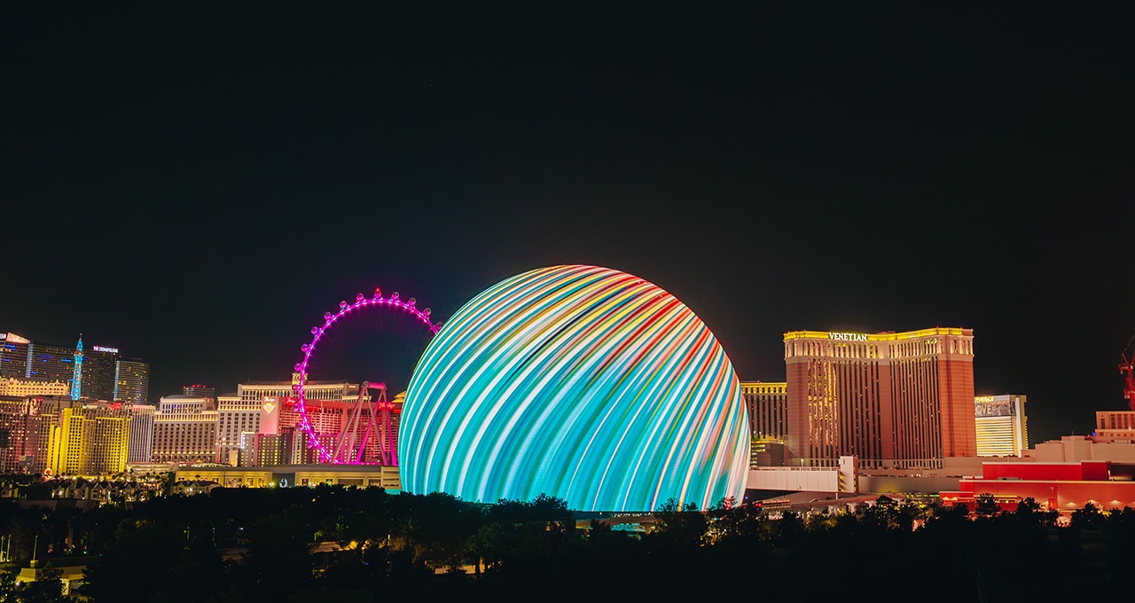 Las Vegas Sphere Delivers Dazzling Displays