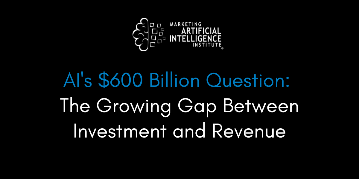 The Growing Gap Between Investment and Revenue