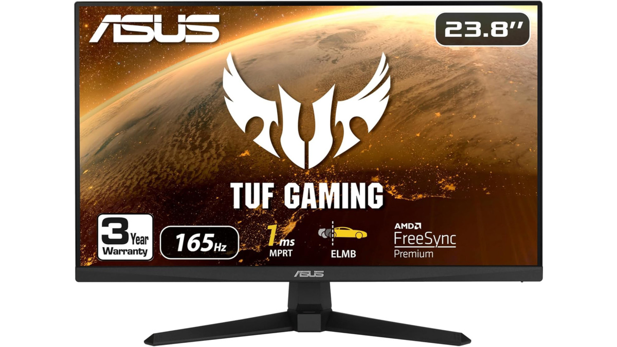 Asus TUF Gaming 23.8″ 1080P Monitor Is Now 31% Off at Just $99