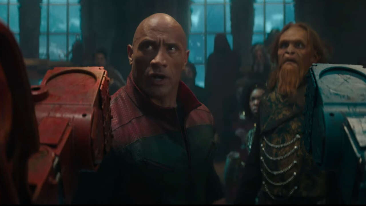 The Rock And Chris Evans Fight Evil Snowmen In Red One Trailer