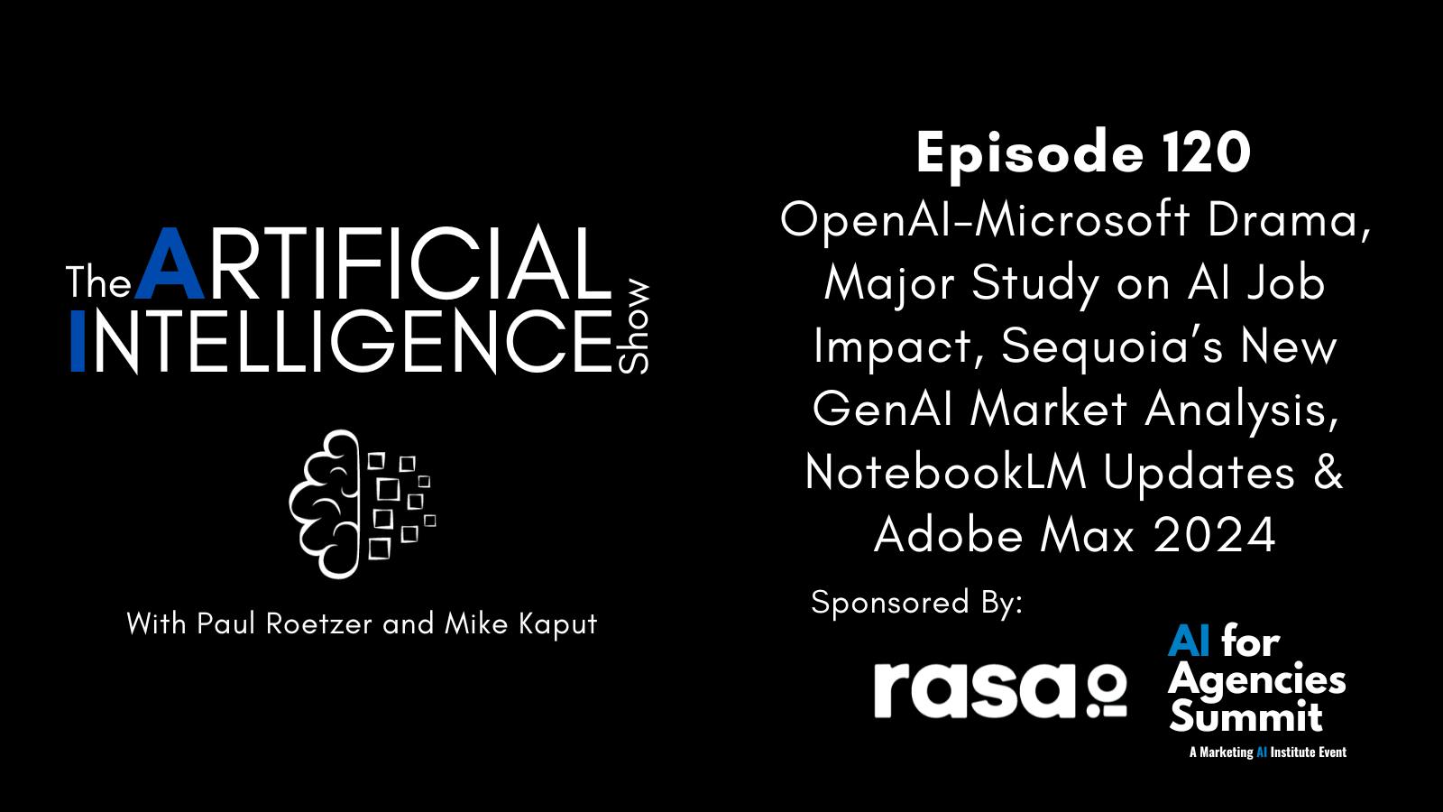 OpenAI-Microsoft Drama, Major Study on AI Job Impact, Sequoia’s New GenAI Market Analysis, NotebookLM Updates & Adobe Max 2024