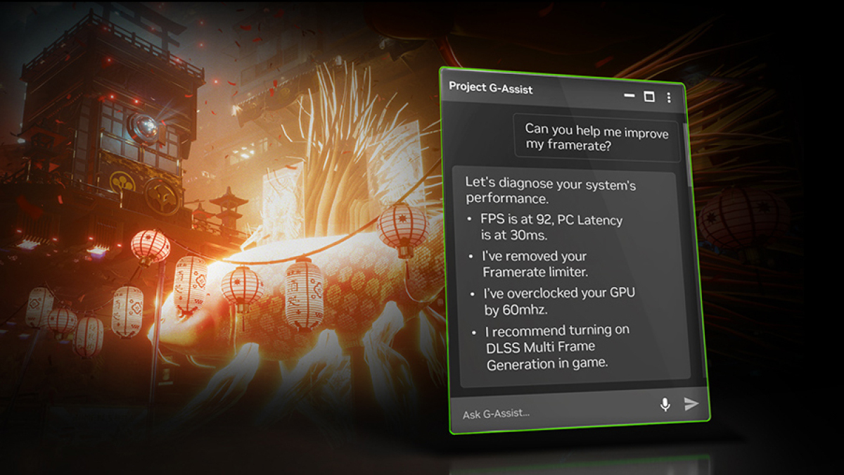 Nvidia Launches G-Assist Plug-In Builder for GeForce RTX AI PCs