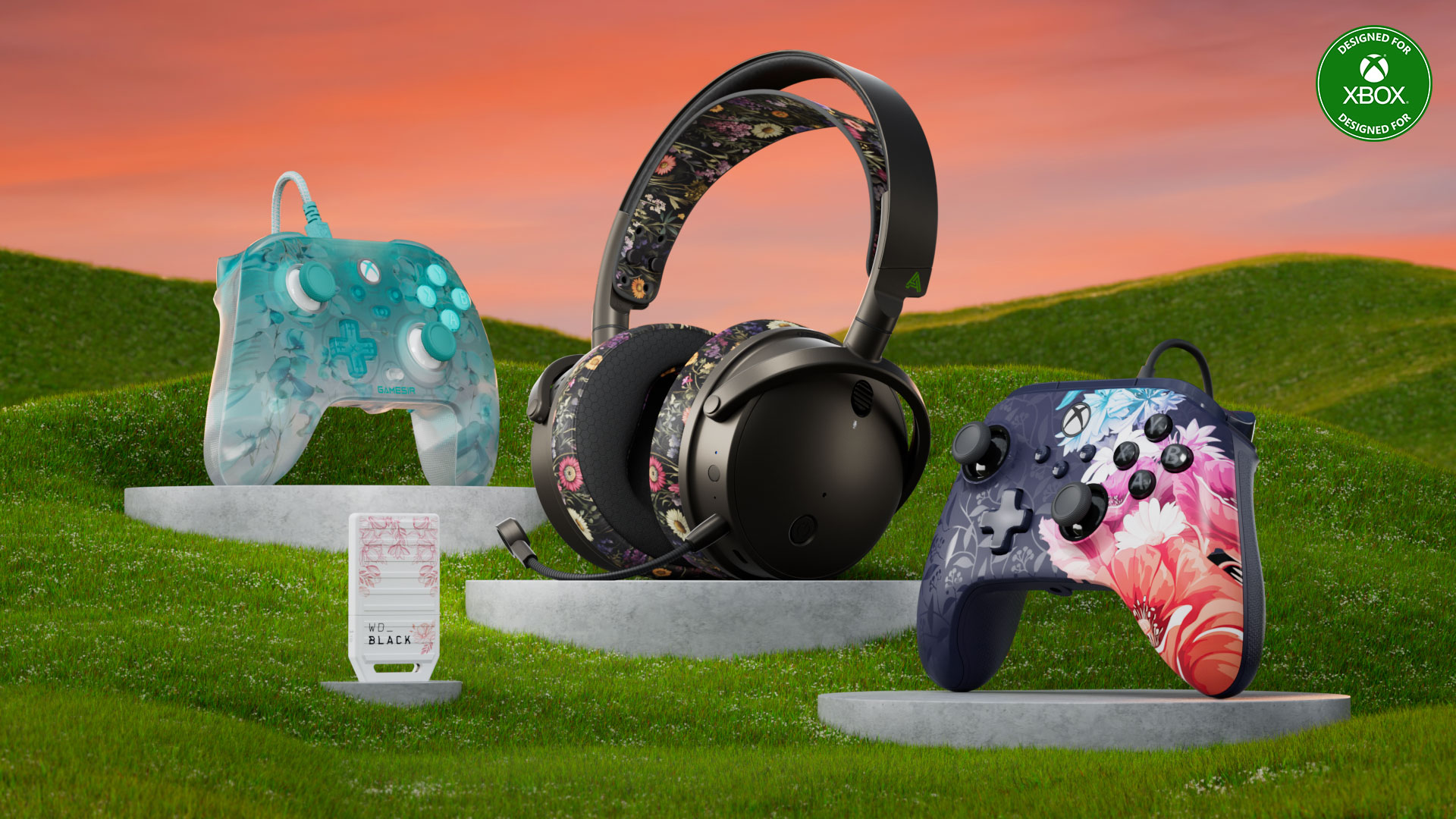Introducing the Designed for Xbox Floral Collection 2025