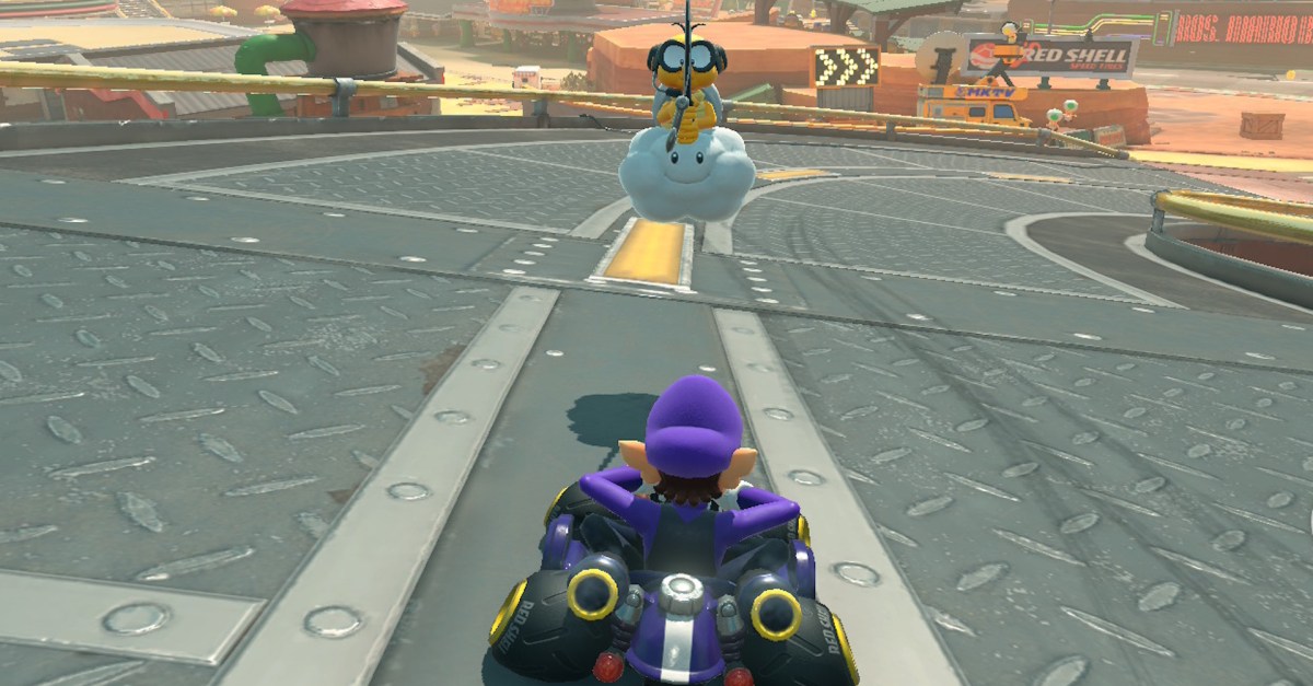 How to rewind in Mario Kart World