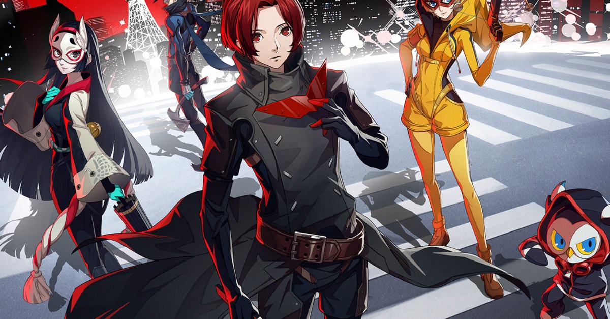 What is the protagonist’s canon name in Persona 5 The Phantom X?