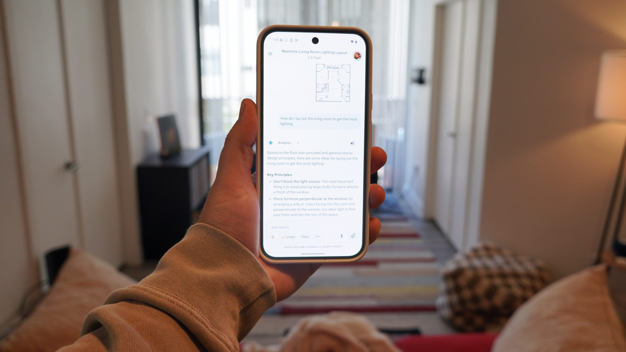 How Gemini solved a tricky apartment layout that drove me crazy for a year