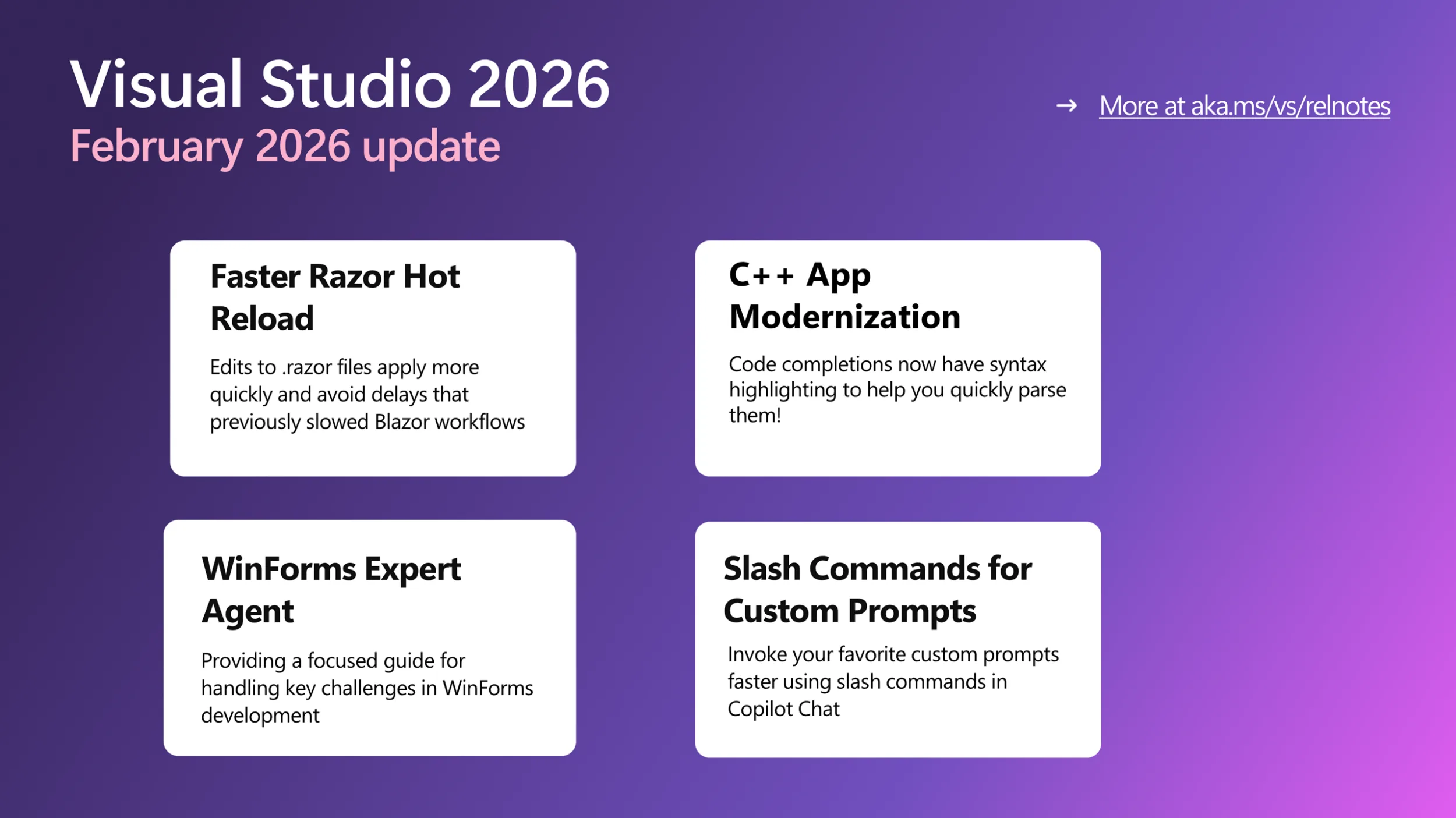 Visual Studio February Update – Visual Studio Blog