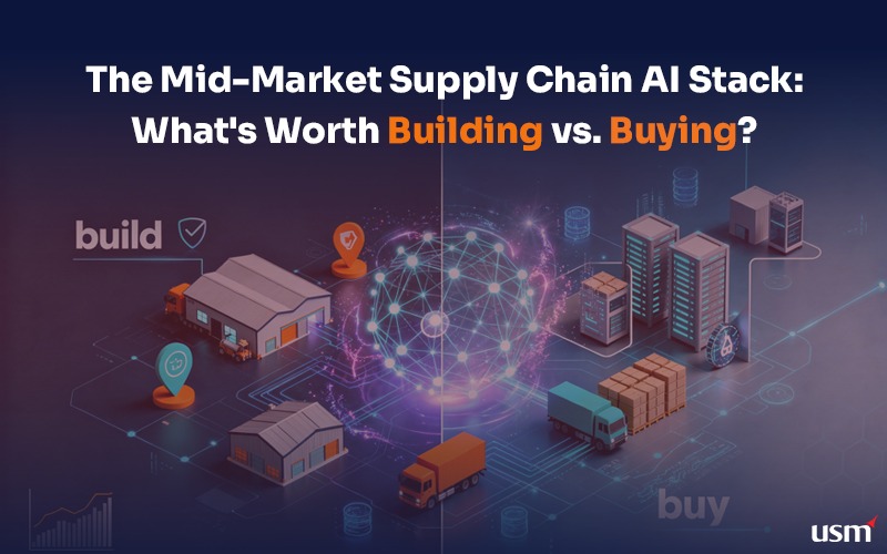 The Mid-Market Supply Chain AI Stack: Tools, Strategy & Benefits
