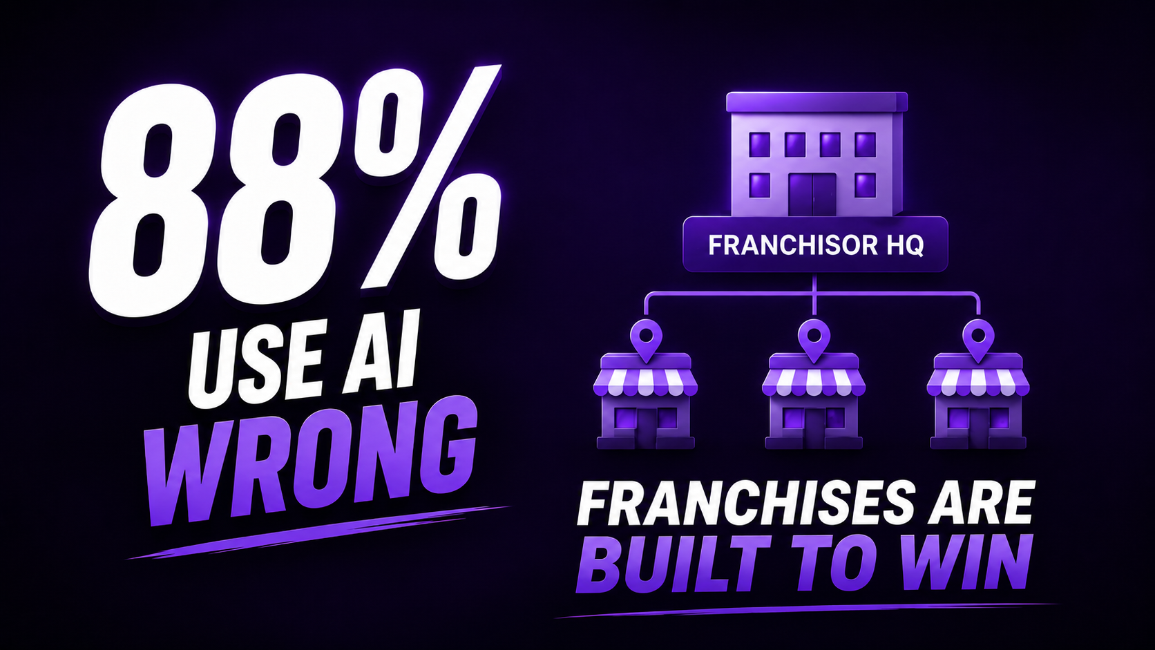 88% Of Businesses Use AI Wrong. Franchises Are Built To Win